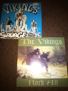 7inch★EP★THE VIKINGS 2枚セット★GARAGE PUNK★POWER POP★DEVIL DOGS★PUNK★チープトリックカバー★レア