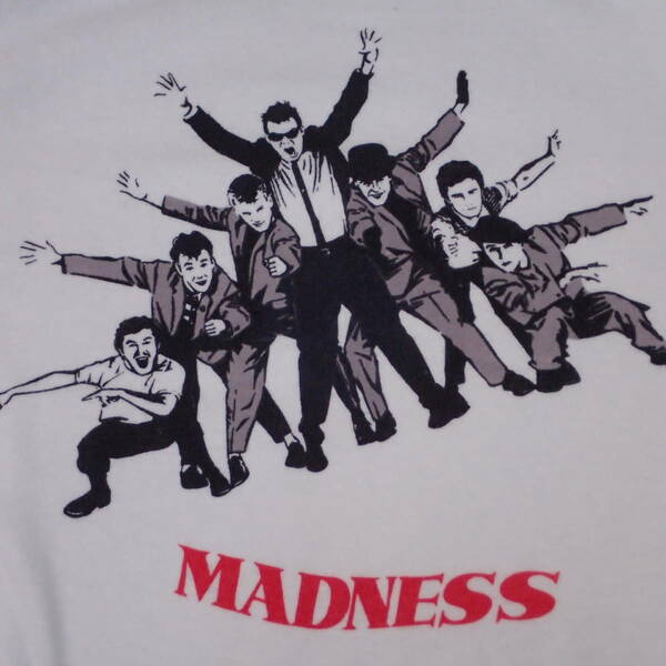 ■ 80s Madness Vintage T-shirt ■ マッドネス ヴィンテージ Tシャツ 当時物 本物 バンドT ロックT スカ
