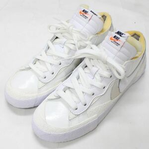 NIKE × sacai 22SS BLAZER LOW ナイキ ブレーザー ロー サカイ 27ｃｍ ホワイト