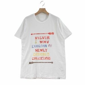 VISVIM ビズビム 17AW VNTG STENCIL TEE S/S (EXHIBITION) ヴィンテージステンシルTシャツ 3 ホワイト