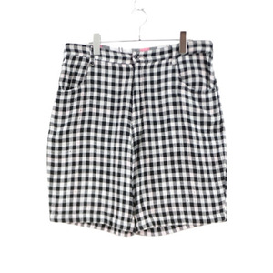 Porter Classic ポータークラシック H/W GAUZE SHORTS ショーツ ショートパンツ M ブラック ホワイト