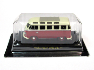 ●京商KYOSHO●サークルKサンクス 【1/64 フォルクスワーゲン ワーゲンバス Type2(T1）(レッド)】●Volkswagen Type2(T1）