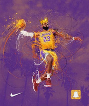 LeBron James レブロン・ジェームズ Los Angeles Lakers ロサンゼルス・レイカーズ Swingman Jersey スウィングマンジャージ_画像6