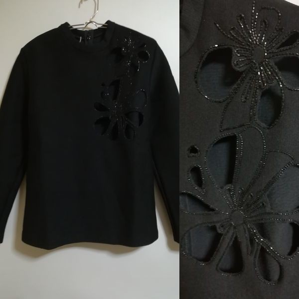 MARNI マルニ コットン フリル ブラウス カットソー オフホワイト