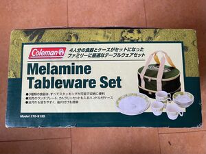 新品　Coleman コールマン メラニン 食器 セット