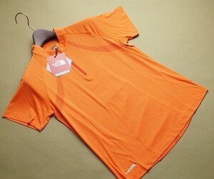 新品正規 ノースフェイス Freshilver 抗菌・防臭 COOL BREEZE S/S 半袖 Tシャツ レディースMキャロット(CAT) 直営店購入 ラスト