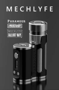 VAPE MECHLYFE PARAMOUR SBS MOD 【正規品】BLACK + SILVER　新品 