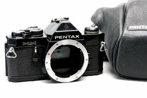 PENTAX ペンタックス 人気の高級一眼レフカメラ MX（黒）ボディ 希少な作動品（腐食無し）