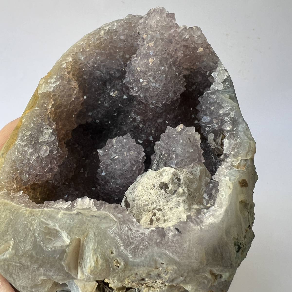 ケニア共和国 バオバブ鉱山産 シリウスアメジスト 原石 7.6g 天然石