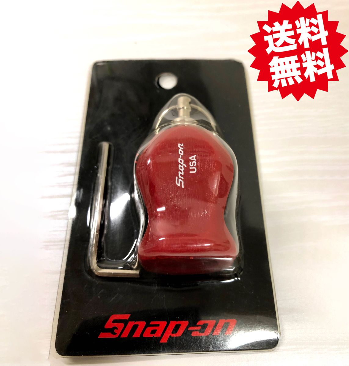 SNAP ON スナップオン グリップ キーホルダー 赤｜Yahoo!フリマ（旧