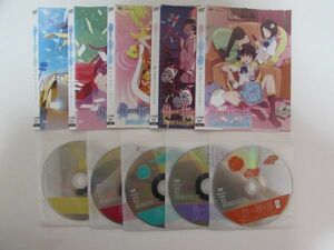 DVD 偽物語 5枚セット 西尾維新 レンタル落ち 送料無料 R062