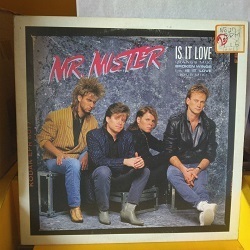 ディスコ Mr. Mister / Is It Love (Dance Mix) 12インチです。