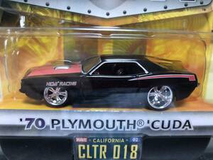 Jada TOYS 70 PLYMOUTH 'CUDA CLTR 018