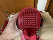 Christian Louboutin Explorafunk Keyring ミニリュック　クリスチャンルブタン バックパック スタッズ リュックサック_画像8