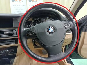 BMW 　ステアリングハンドル　エアバッグ無し　528i ( F10 )　DBA-FR30　2010　32336790886 中古 #hyj C48-024