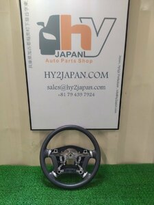 三菱　ステアリングハンドル　エアバッグ無し　デリカ　DBA-CV5W　2008　中古　＃hyj 　4400A198XA　NSP45775