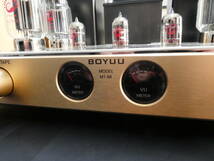 展示品 使用少 BOYUU プリメインアンプ MT-88 MKⅡ KT88 ECC81 (12AT7) ECC82 (12AU7) KT-88 _画像6