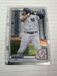 2020 bowman jasson Dominguez chrome