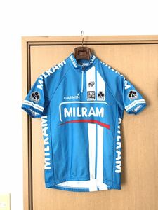 海外輸入品☆team MILRAMミルラムSANTINIサンティーニ☆COLNAGOコルナゴ☆チームサイクルジャージ/半袖サイクルシャツ