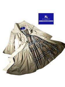 【希少グラデーション】極上美品◆BURBERRY バーバリー ◆トレンチコート ロングコート　アウター　サイズ M