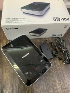 ● Canon DVDライター 　DW-100 通電確認のみ ジャンク ●　