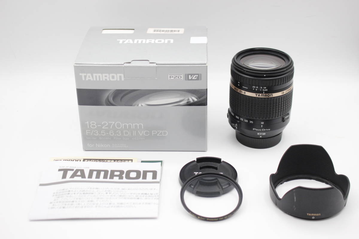 ☆TAMRON 18-270mm VC PZD B008 Nikon用☆外観美品-