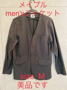 MELPLEメイプル　men'sジャケット　美品　USED