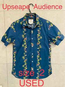 Upseape Audience men's半袖シャツ USED