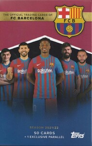 TOPPS　FC　BARCELONA レギュラーカードベース50種コンプリートセット　FCバルセロナ