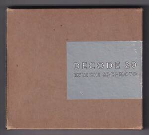 DECODE 20 / 坂本龍一　CD付属