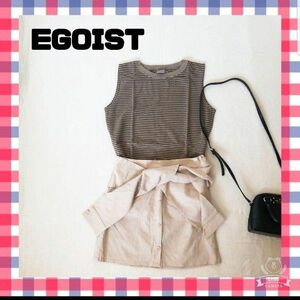 【EGOIST(エゴイスト)】レディース ミニスカート 膝上 スカート