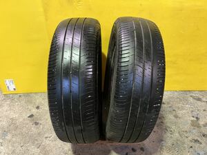 バリ山 2019年製 DUNLOP ENASAVE EC300+ 195/65R15 2本 195/65-15 エナセーブ ダンロップ