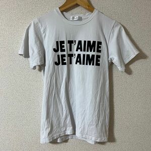 美品 mite ミテ JET'AIME print tee ジュテームTシャツ