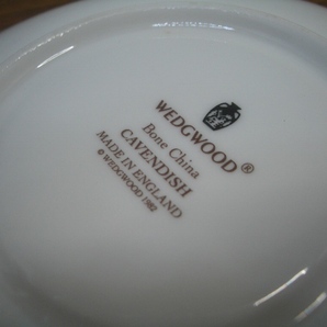 ◆WEDG WOOD ウェッジウッド CAVENDISH キャベンディッシュ ソーサーのみ    の画像5