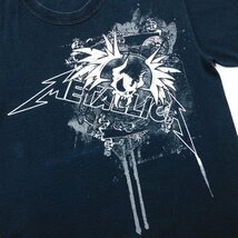 Metallica メタリカ 半袖 バンドTシャツ Size S #98629 送料360円 ヘヴィメタ ロック ミュージシャン Tee_画像4
