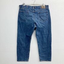 中古 古着 Wrangler デニムパンツ W40 ラングラー リラックスフィット ビッグサイズ ブルー メキシコ製 古着卸 アメリカ仕入 2309-739_画像5