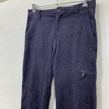 LANDS'END チノパンツ W35 ランズエンド ネイビー 古着卸 アメリカ仕入 2308-1371_画像4