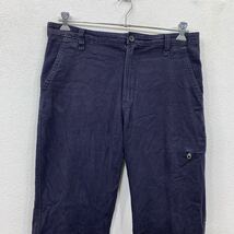 LANDS'END チノパンツ W35 ランズエンド ネイビー 古着卸 アメリカ仕入 2308-1371_画像2