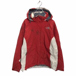 THE NORTH FACE マウンテンパーカー S レッド ホワイト ザノースフェイス レディース 古着卸 アメリカ仕入 a508-7332