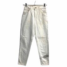 Levi's 511 デニムパンツ W29 リーバイス リラックスフィット レディース ホワイト USA製 古着卸 アメリカ仕入 2308-1336_画像1