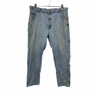 Wrangler デニムパンツ W42 ラングラー ビッグサイズ ライトブルー 古着卸 アメリカ仕入 2308-1582