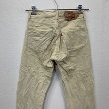 Levi's 501 デニムパンツ W28 リーバイス ホワイト ボタンフライ 古着卸 アメリカ仕入 2308-1599_画像7