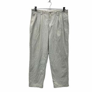 DOCKERS チノパンツ W36 ドッカーズ ホワイト タック ビッグサイズ 古着卸 アメリカ仕入 2309-69