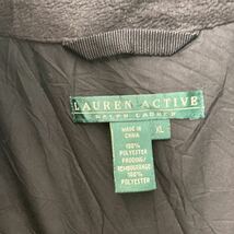 L-RL Ralph Lauren ナイロンジャケット XLサイズ ラルフローレン レディース 黒 ブラック 古着卸 アメリカ仕入 a509-5149_画像8