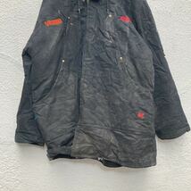 TOUGH DACK フーディ ダックジャケット 2XL ビッグサイズ カナダ製 黒 ブラック 古着卸 アメリカ仕入 a509-5170_画像3