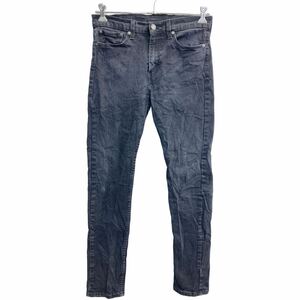 中古 古着 Levi's 510 デニムパンツ W32 リーバイス スキニー ブラック メキシコ製 古着卸 アメリカ仕入 2309-253