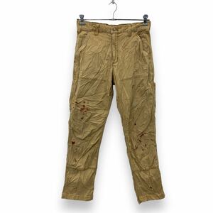 中古 古着 Carhartt ワーク・ペインターパンツ W32 カーハート ベージュ リラックスフィットダブルニー 古着卸 アメリカ仕入 2309-458