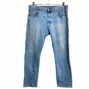 中古 古着 Levi's 501 デニムパンツ W34 リーバイス ボタンフライ ブルー メキシコ製 古着卸 アメリカ仕入 2309-583