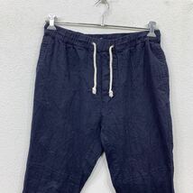 中古 古着 イージーパンツ W34 ネイビー 古着卸 アメリカ仕入 2309-640_画像2