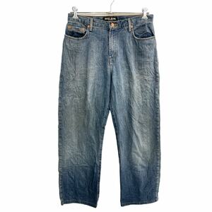 中古 古着 GUESS JEANS デニムパンツ W33 ゲスジーンズ インディゴ 古着卸 アメリカ仕入 2309-699